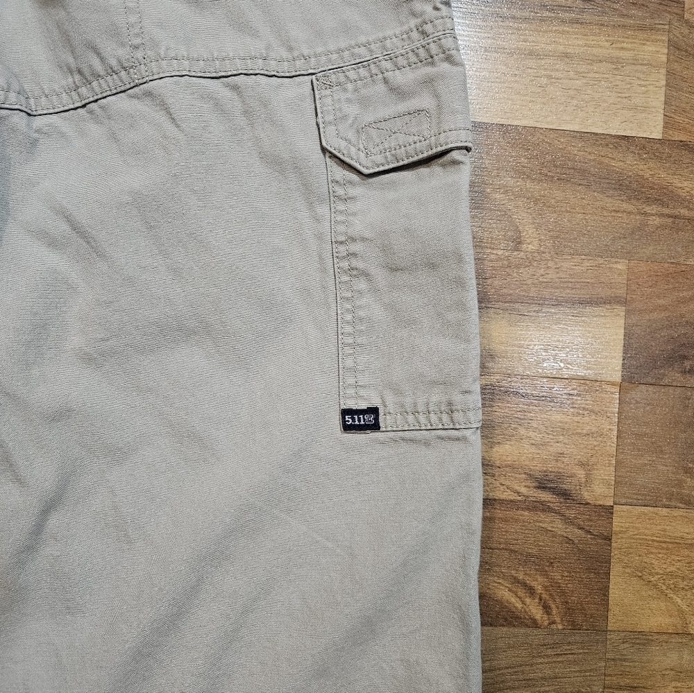 5.11 Tactical Pants Men’s 38x30 Tan Cargo Utility TDU Ripstop Workwear - Picture 13 of 13